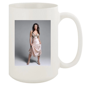 Sarah Shahi 15oz White Mug