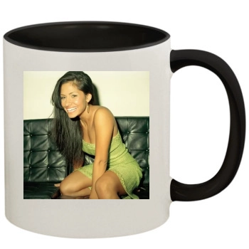 Sarah Shahi 11oz Colored Inner & Handle Mug