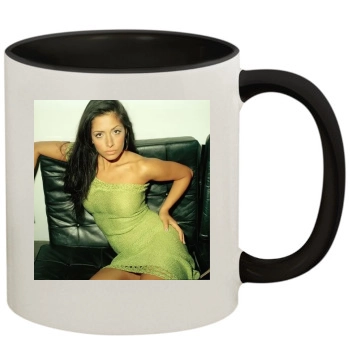 Sarah Shahi 11oz Colored Inner & Handle Mug