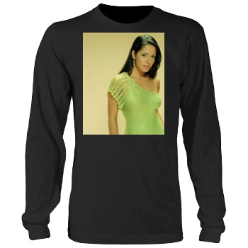 Sarah Shahi Men's Heavy Long Sleeve TShirt