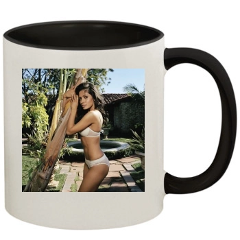 Sarah Shahi 11oz Colored Inner & Handle Mug