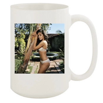 Sarah Shahi 15oz White Mug