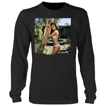 Sarah Shahi Men's Heavy Long Sleeve TShirt