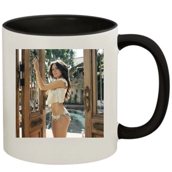 Sarah Shahi 11oz Colored Inner & Handle Mug