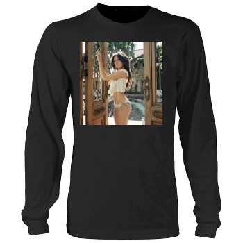 Sarah Shahi Men's Heavy Long Sleeve TShirt