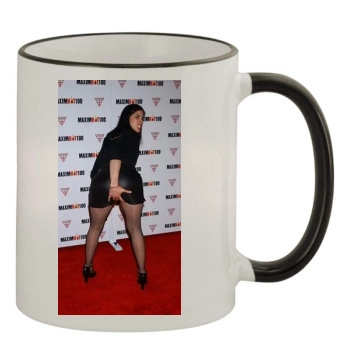 Sarah Silverman 11oz Colored Rim & Handle Mug