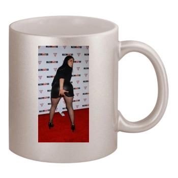 Sarah Silverman 11oz Metallic Silver Mug