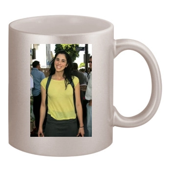 Sarah Silverman 11oz Metallic Silver Mug