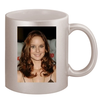 Sarah Wayne Callies 11oz Metallic Silver Mug