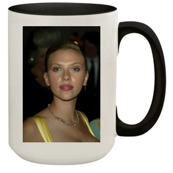 Scarlett Johansson 15oz Colored Inner & Handle Mug