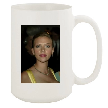 Scarlett Johansson 15oz White Mug