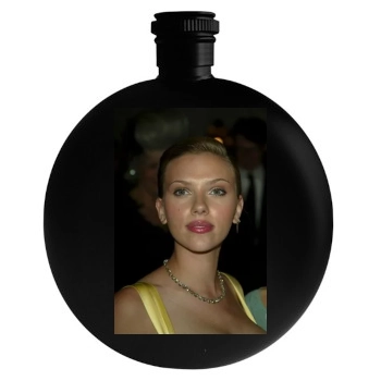 Scarlett Johansson Round Flask