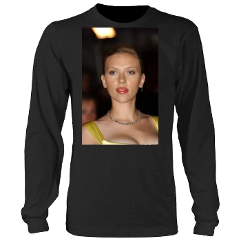 Scarlett Johansson Men's Heavy Long Sleeve TShirt