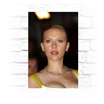 Scarlett Johansson Metal Wall Art