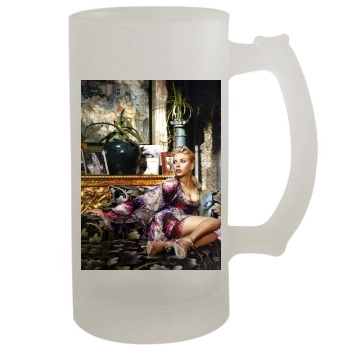 Scarlett Johansson 16oz Frosted Beer Stein