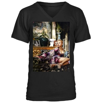 Scarlett Johansson Men's V-Neck T-Shirt