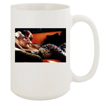 Scarlett Johansson 15oz White Mug