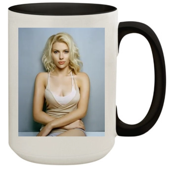 Scarlett Johansson 15oz Colored Inner & Handle Mug