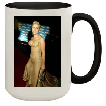 Scarlett Johansson 15oz Colored Inner & Handle Mug