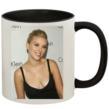 Scarlett Johansson 11oz Colored Inner & Handle Mug