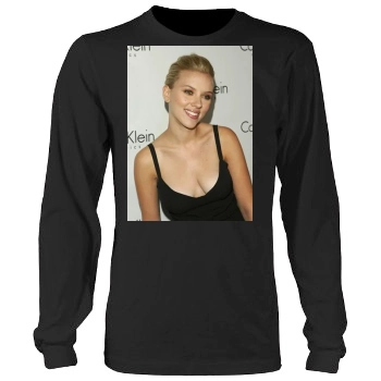 Scarlett Johansson Men's Heavy Long Sleeve TShirt