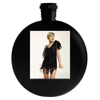 Scarlett Johansson Round Flask