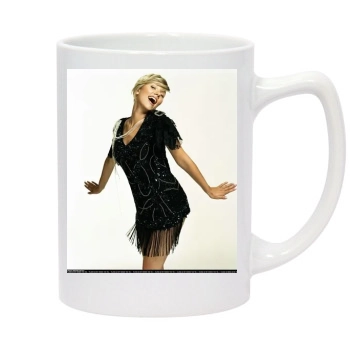 Scarlett Johansson 14oz White Statesman Mug