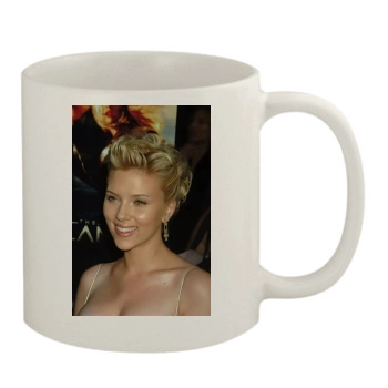 Scarlett Johansson 11oz White Mug