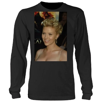 Scarlett Johansson Men's Heavy Long Sleeve TShirt