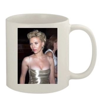 Scarlett Johansson 11oz White Mug