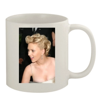 Scarlett Johansson 11oz White Mug