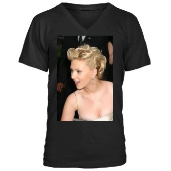 Scarlett Johansson Men's V-Neck T-Shirt