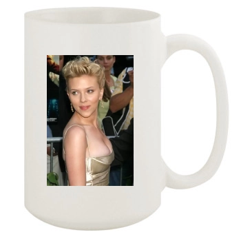 Scarlett Johansson 15oz White Mug