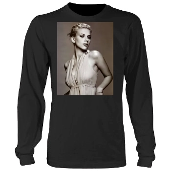 Scarlett Johansson Men's Heavy Long Sleeve TShirt