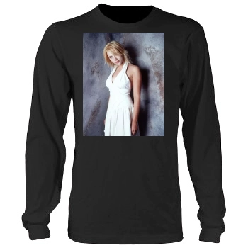 Scarlett Johansson Men's Heavy Long Sleeve TShirt