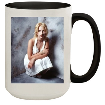 Scarlett Johansson 15oz Colored Inner & Handle Mug