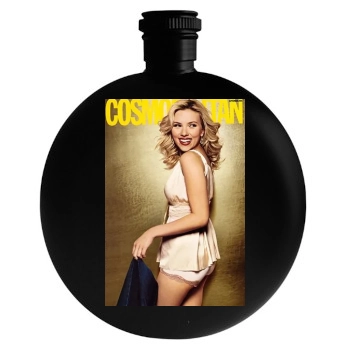 Scarlett Johansson Round Flask