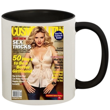 Scarlett Johansson 11oz Colored Inner & Handle Mug