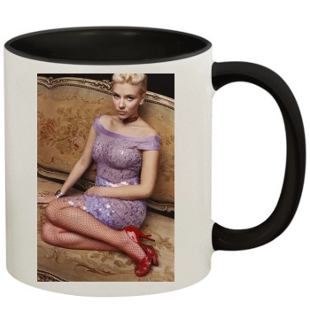 Scarlett Johansson 11oz Colored Inner & Handle Mug