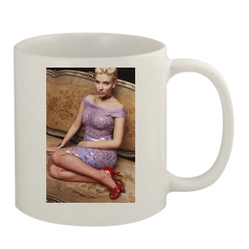 Scarlett Johansson 11oz White Mug