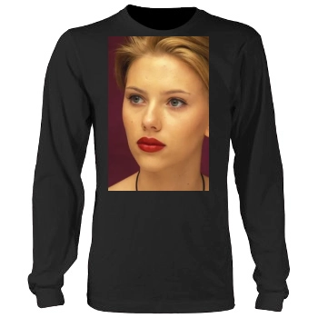 Scarlett Johansson Men's Heavy Long Sleeve TShirt