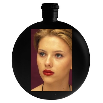 Scarlett Johansson Round Flask