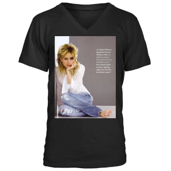 Scarlett Johansson Men's V-Neck T-Shirt