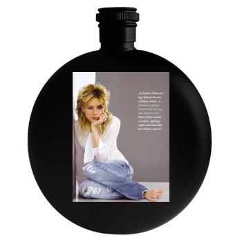 Scarlett Johansson Round Flask