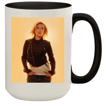 Scarlett Johansson 15oz Colored Inner & Handle Mug