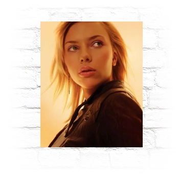 Scarlett Johansson Metal Wall Art