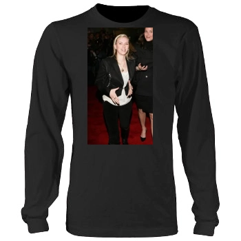 Scarlett Johansson Men's Heavy Long Sleeve TShirt