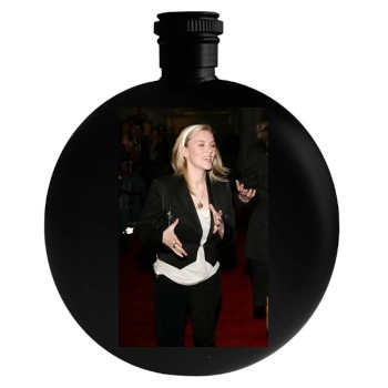 Scarlett Johansson Round Flask