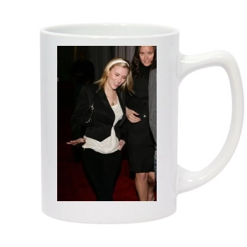 Scarlett Johansson 14oz White Statesman Mug