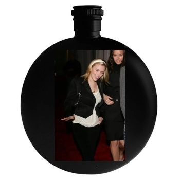 Scarlett Johansson Round Flask